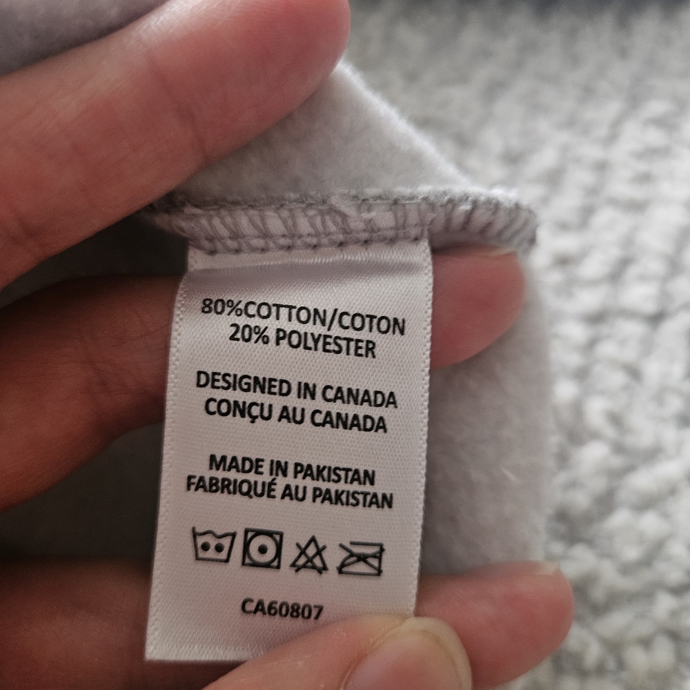PEACE COLLECTIVE Toronto Colour Block Varsity Crop Sweater Small - Picture 4 of 4